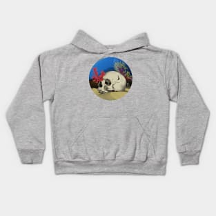 Coral skull Kids Hoodie